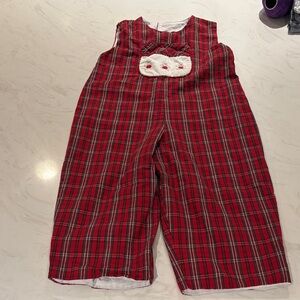 Stratsburg Gingerbread Man Plaid Jumper